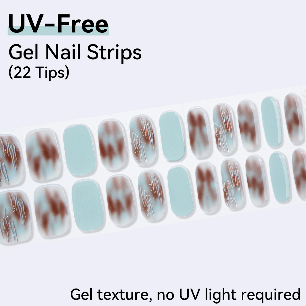 Nail Art Full Design - UV-Free Strips DIY Nails Stickers Fairy