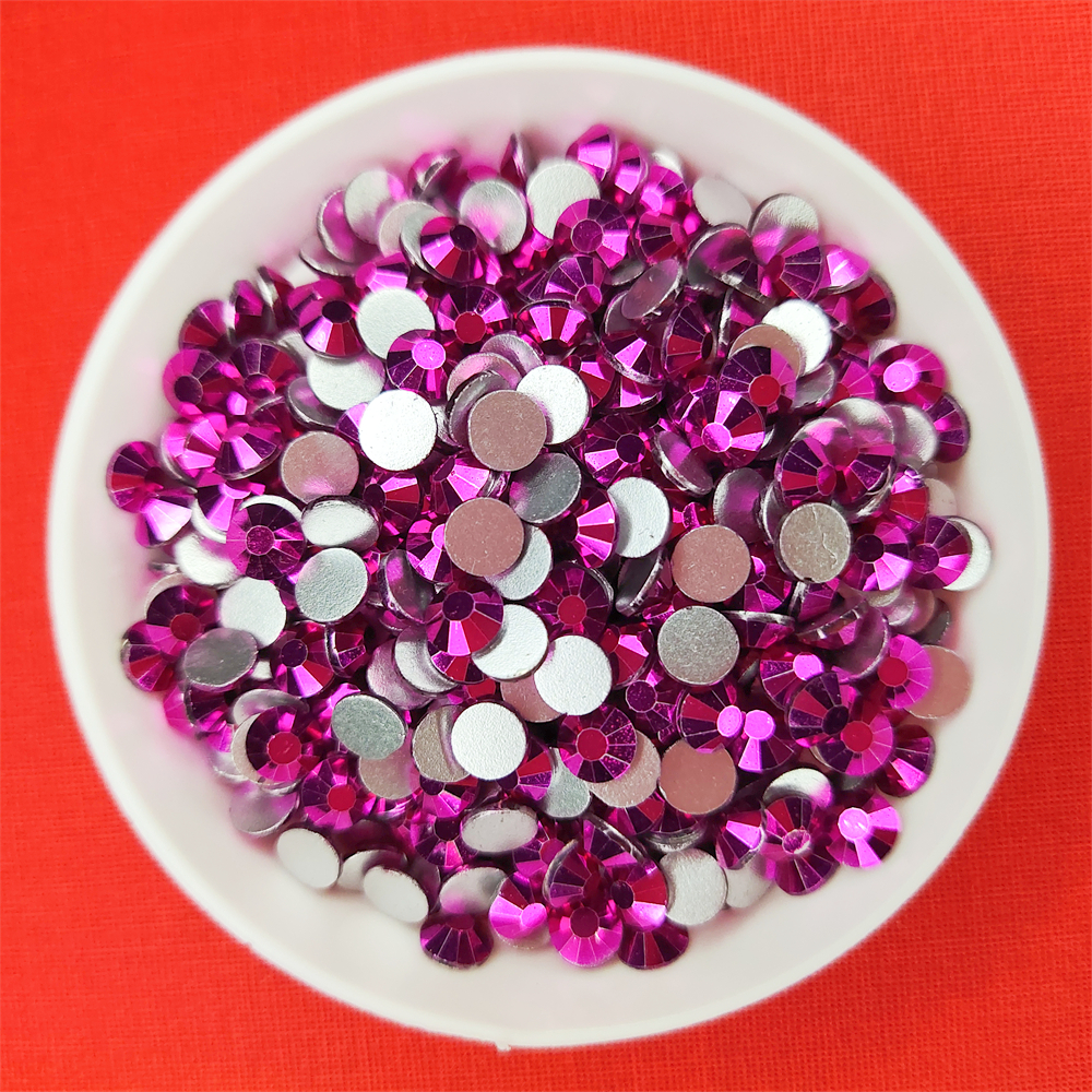 Metal Fuchsia AAAA+ Glass Flat – Nail Art Fuchsia recenzja i cena