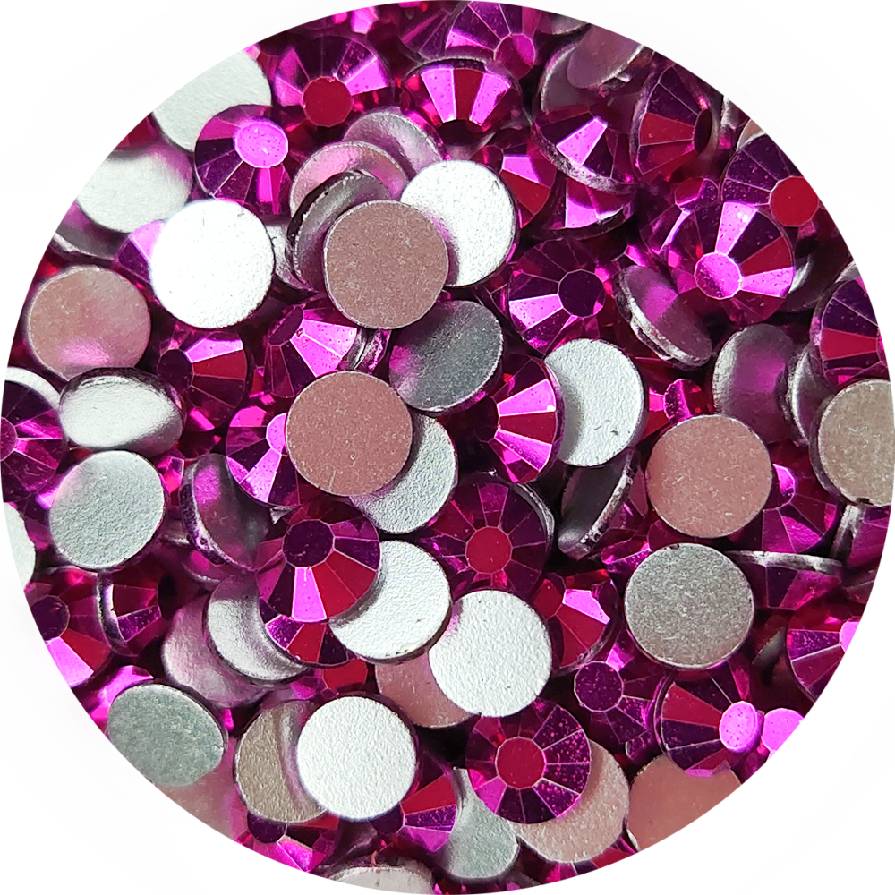 Metal Fuchsia AAAA+ Glass Flat – Nail Art Fuchsia recenzja i cena