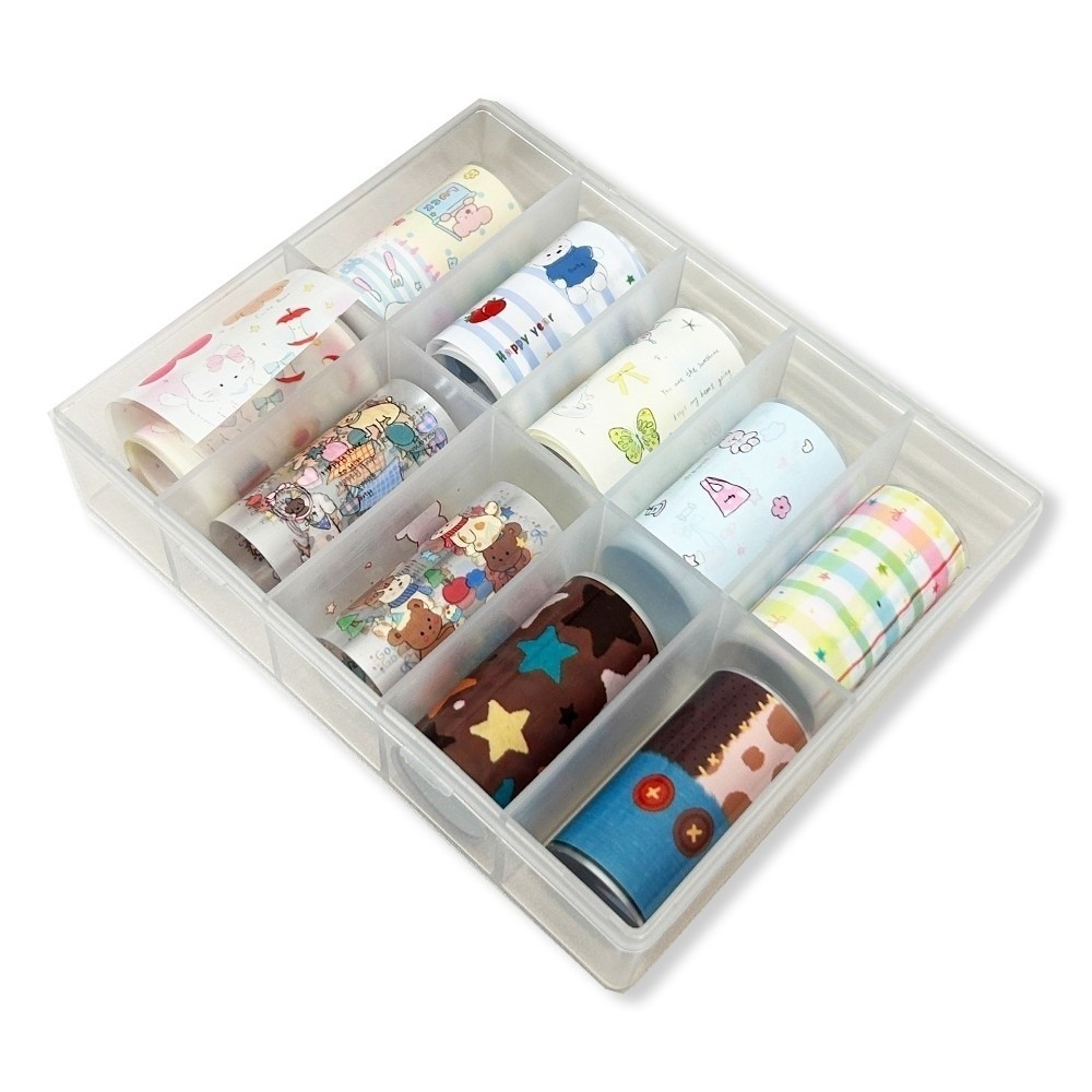 10Rolls Colorful Nail Foils Tr – Nail Art Denim recenzja i cena