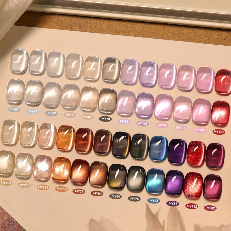 BORN PRETTY 10ml Gold Pink Gla – Nail Art Cat Eye Pink recenzja i cena