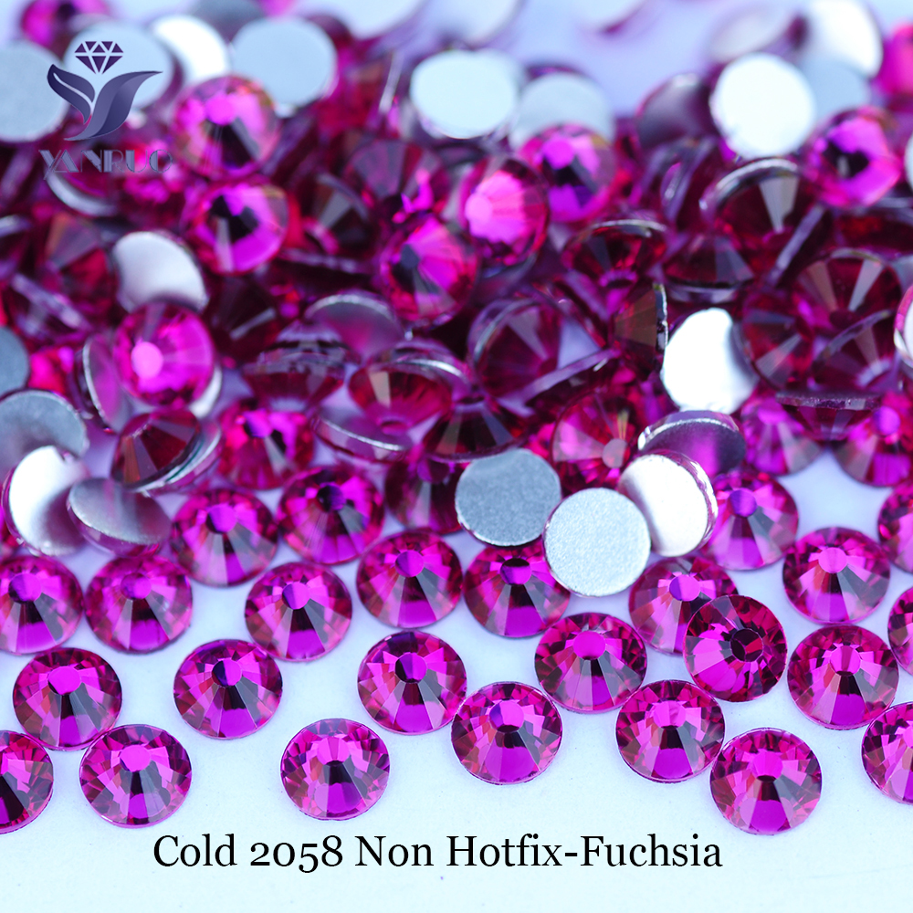 YANRUO 2058NoHF All Sizes SS3- – Nail Art Fuchsia recenzja i cena