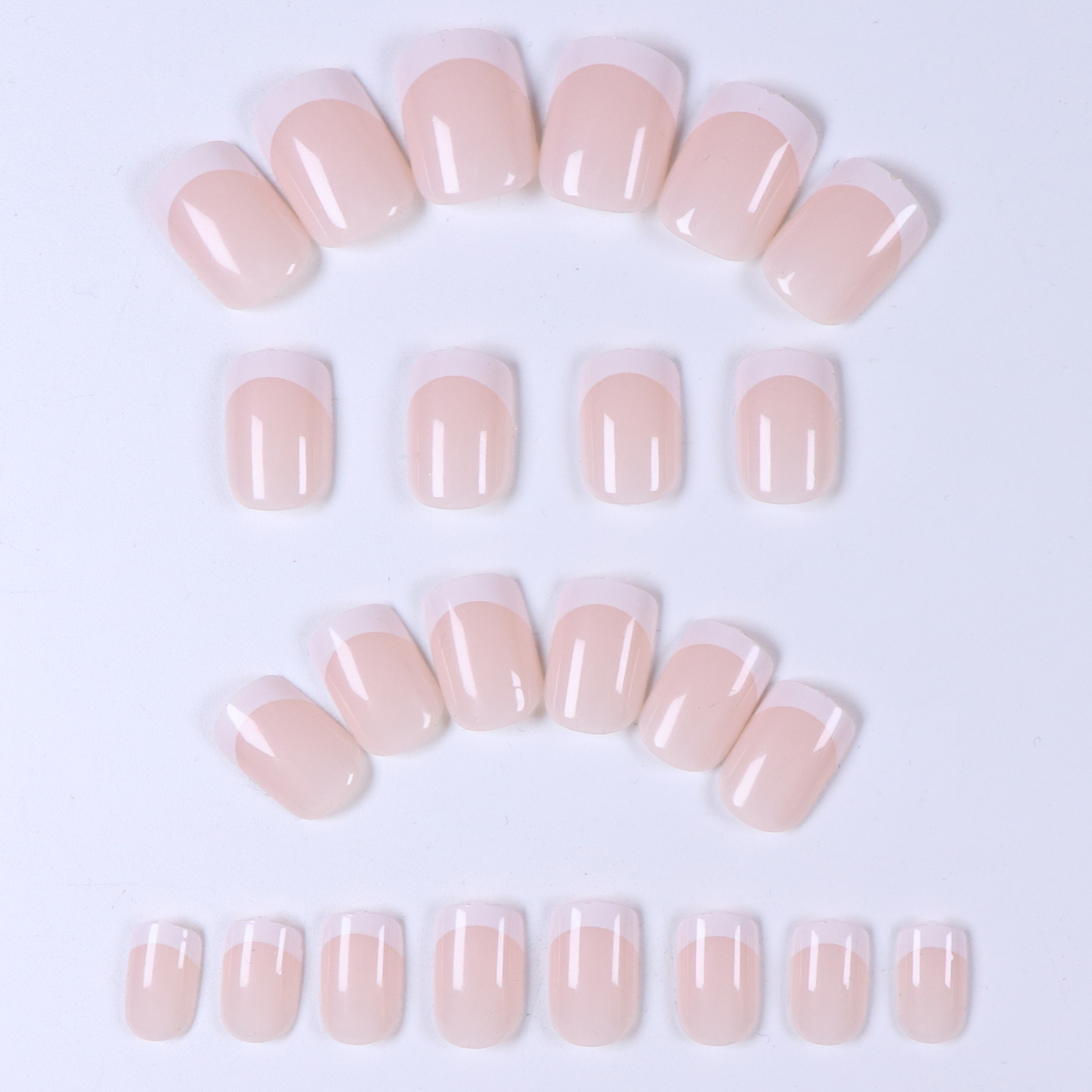 24PCS French white border shor – Nail Art French recenzja i cena