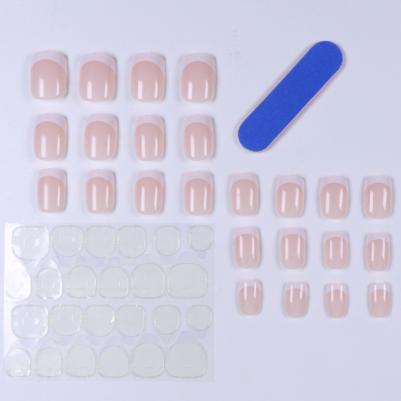 24PCS French white border shor – Nail Art French recenzja i cena