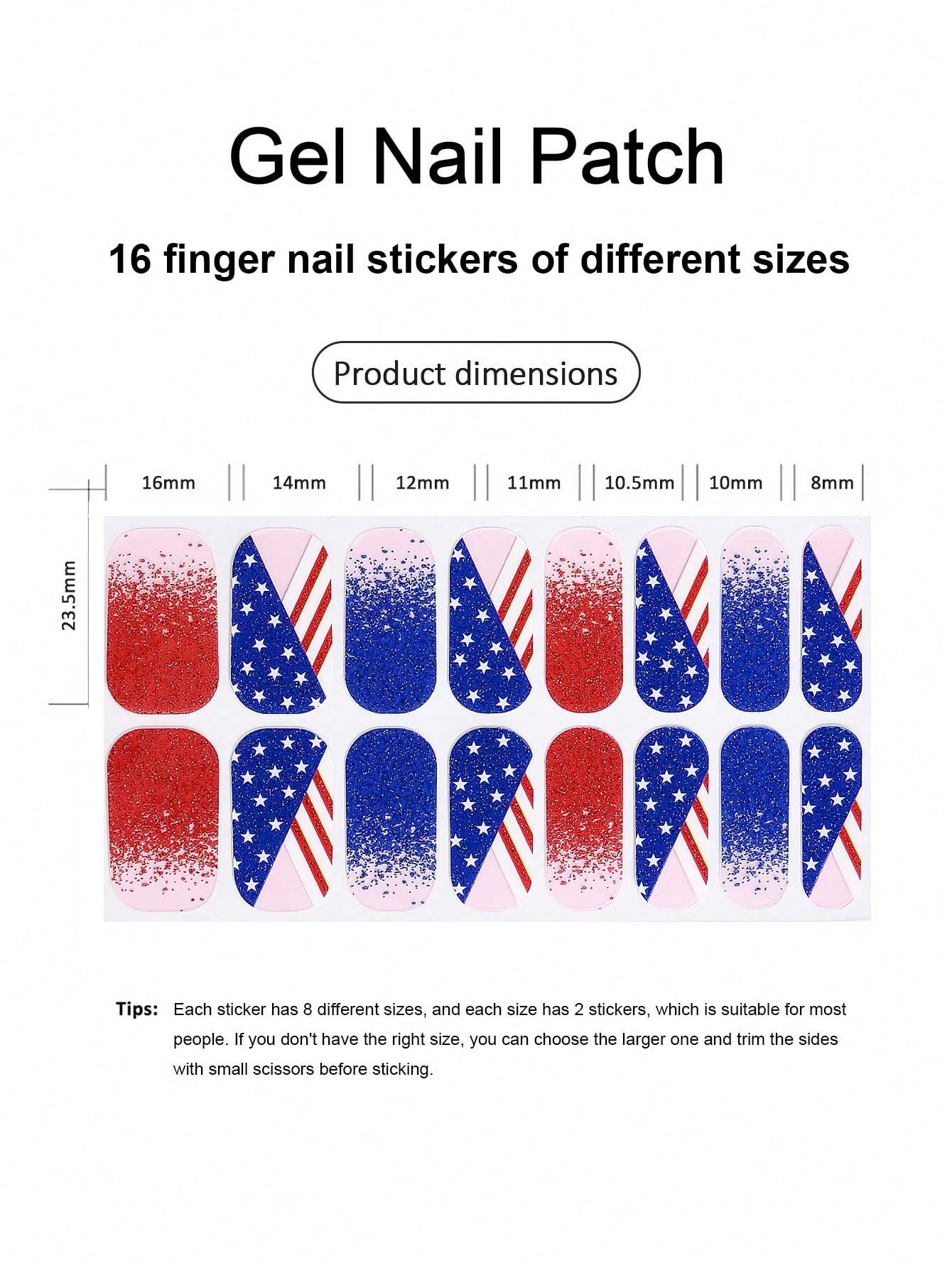 Coral Pink Nail Stickers, Wate – Nail Art Ombre recenzja i cena