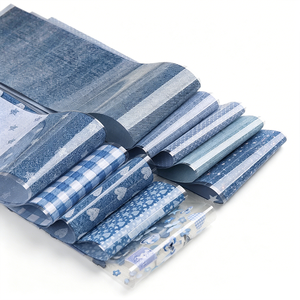 10Pcs/Lot Denim Print Nail Tra – Nail Art Denim recenzja i cena