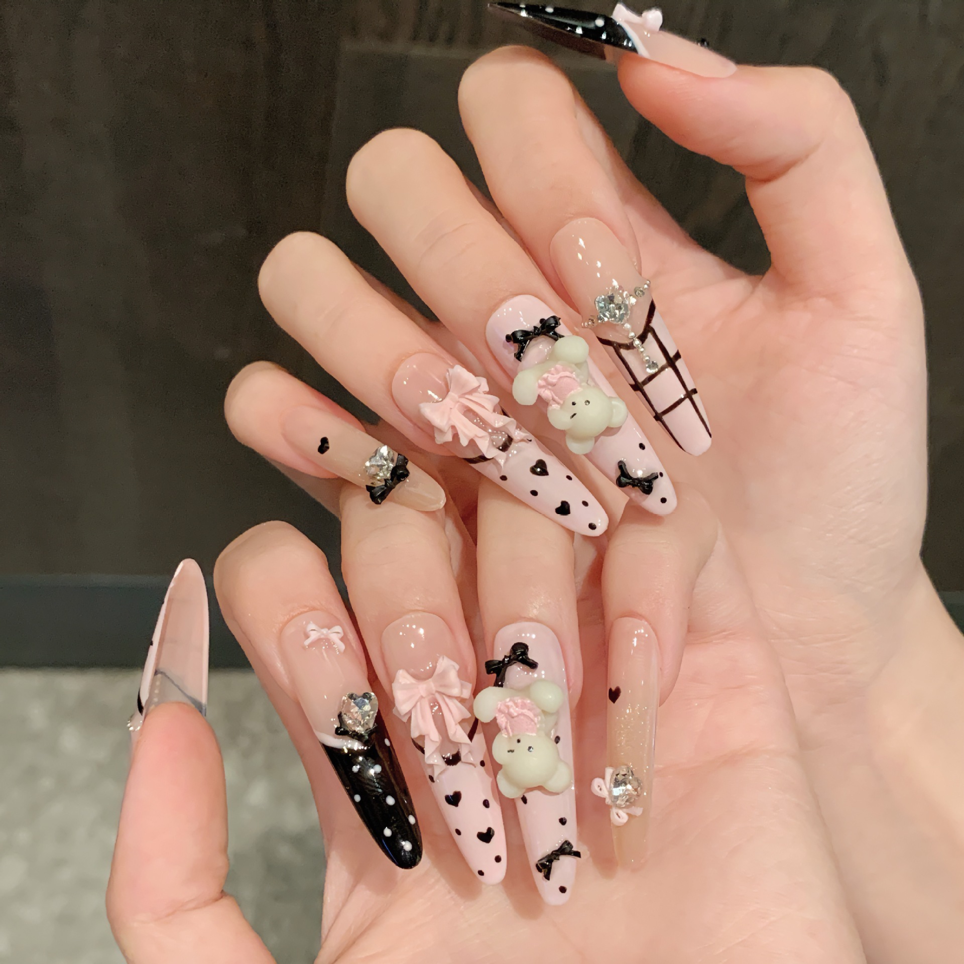 10pcs Pure Hand Pressed Stilet – Nail Art Ombre recenzja i cena
