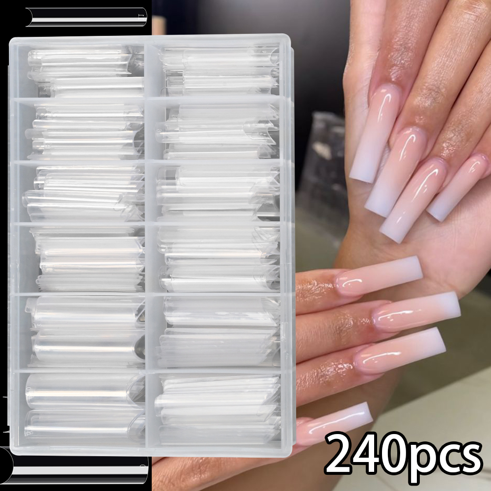 240pcs/Box XXL C Curve Straigh – Nail Art Xl recenzja i cena