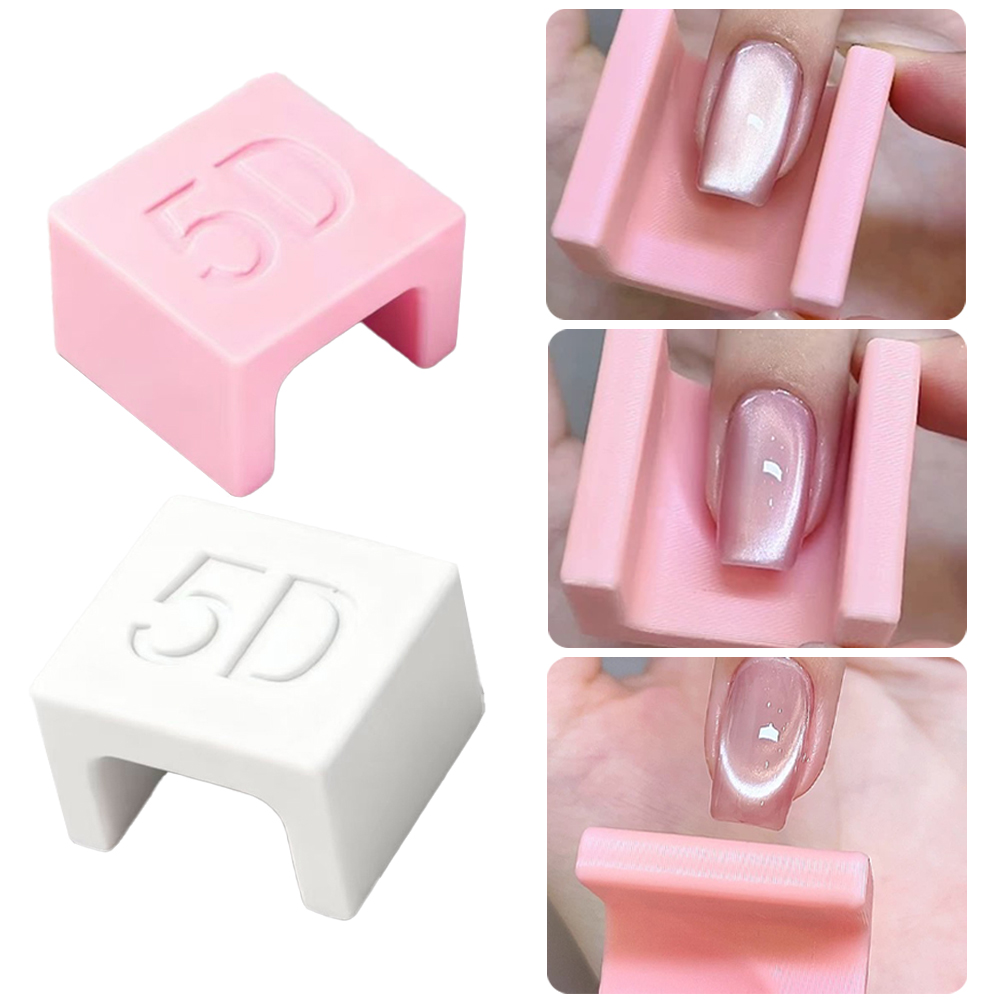 5D U-shaped French Cat Eye Nai – Nail Art Cat Eye Pink recenzja i cena