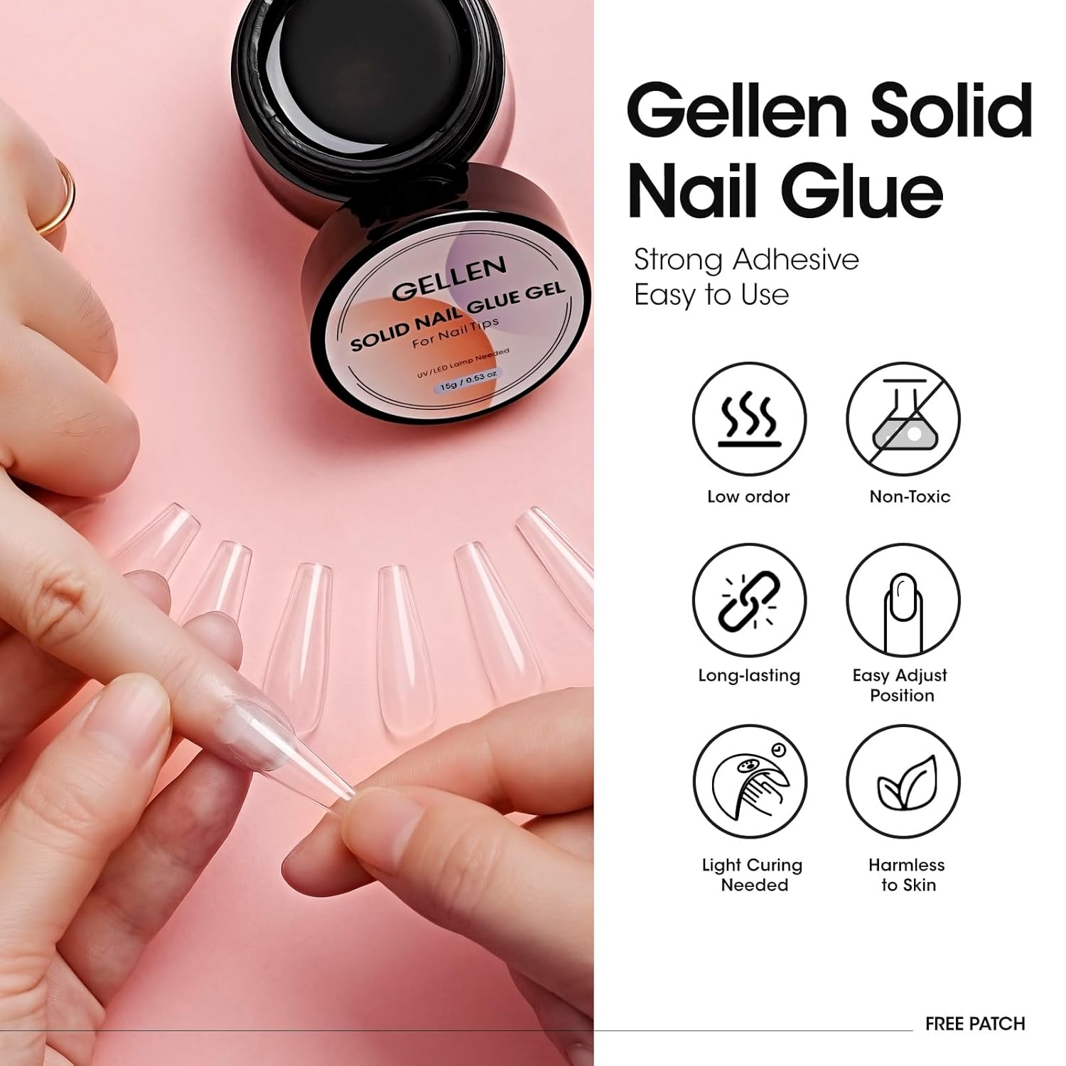 GELLEN Nail Solid Glue Builder – Nail Art Ombre recenzja i cena