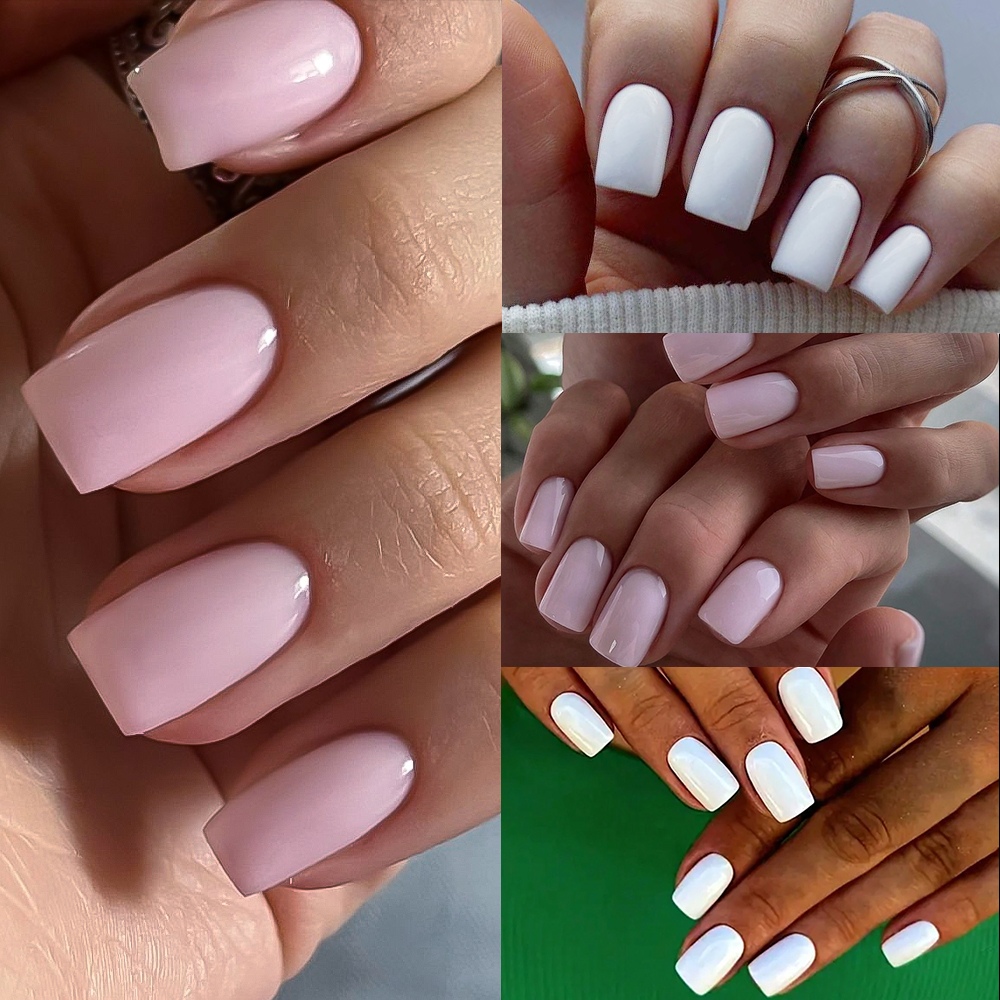 100/120pcs Pink White Press On – Nail Art Extension recenzja i cena