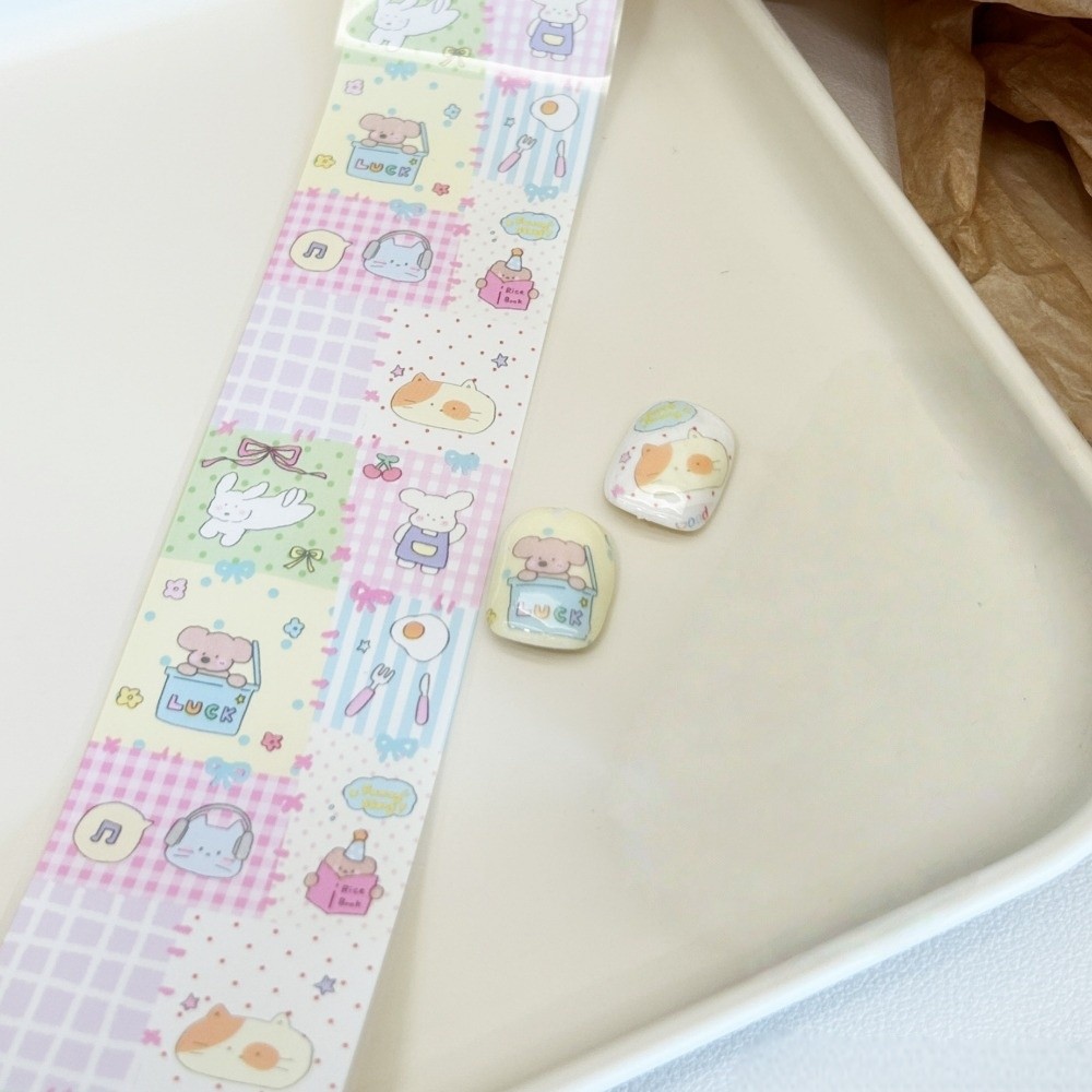 10Rolls Colorful Nail Foils Tr – Nail Art Denim recenzja i cena