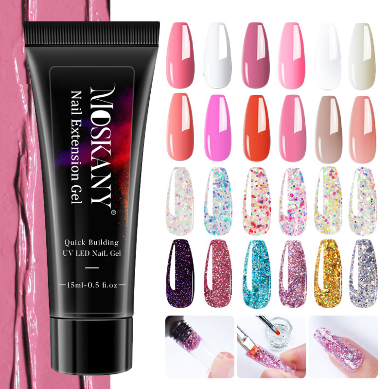 Poly Nail Gel Full Set With 6W – Nail Art Full Design recenzja i cena