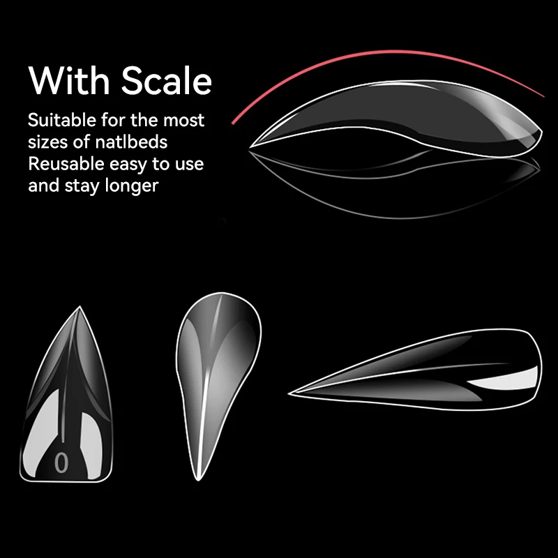 140Pcs 3D Eagle Claw Nail Tips – Nail Art Extension recenzja i cena
