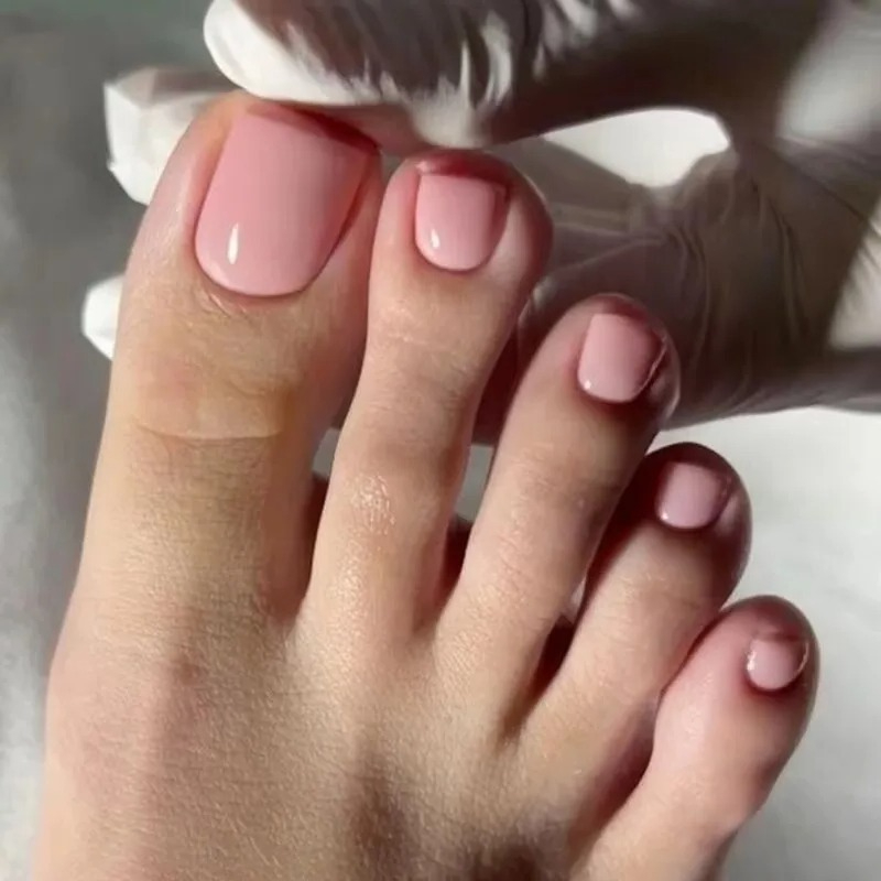 Simple Wine Red Solid Color Fa – Nail Art Cat Eye Pink recenzja i cena