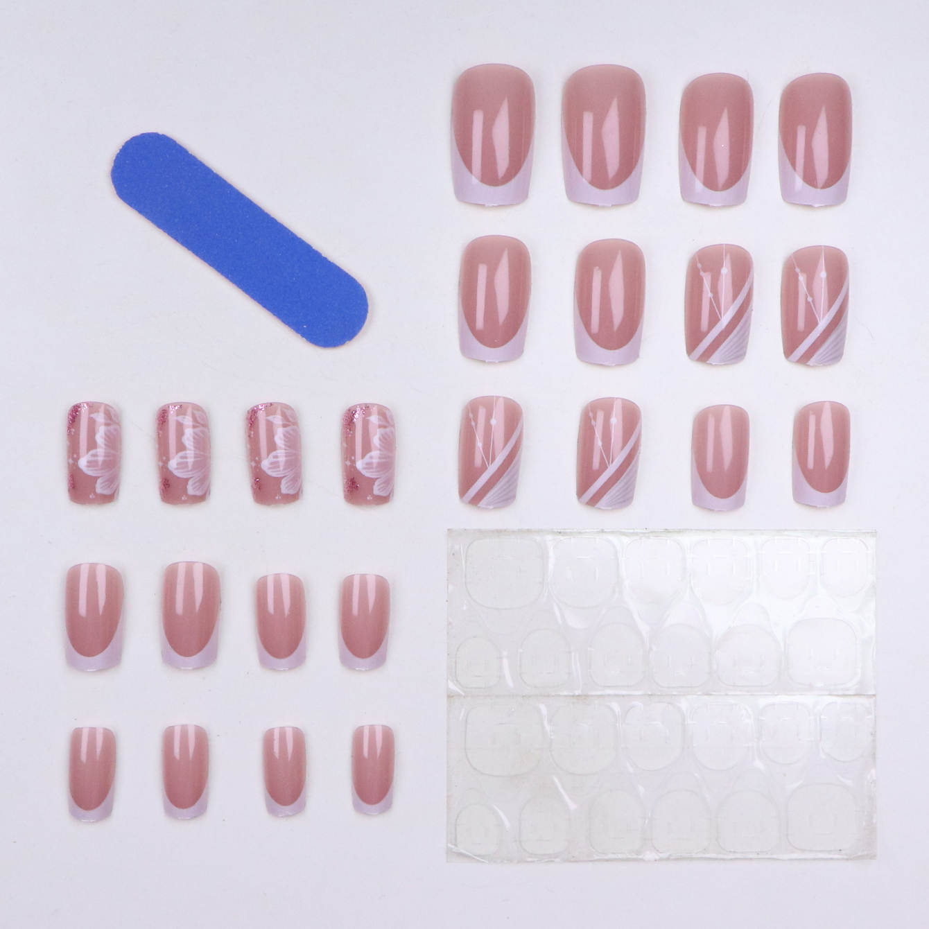 24pcs Upgrade Your Look With W – Nail Art French recenzja i cena