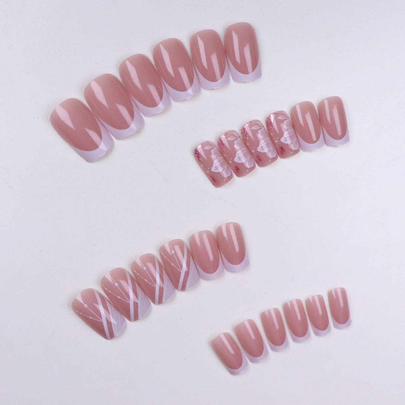 24pcs Upgrade Your Look With W – Nail Art French recenzja i cena