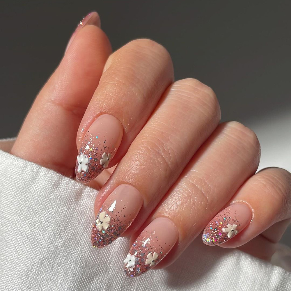 24pcs Fashion Rhinestone Press – Nail Art French recenzja i cena