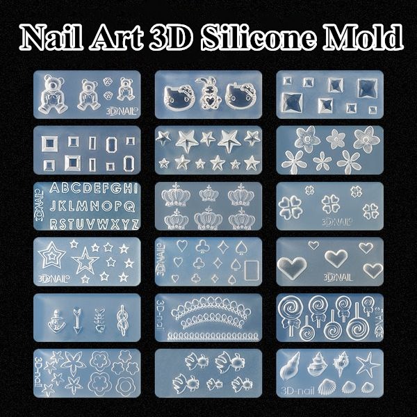 M001-M154   3D Acrylic Mold fo – Nail Art Xl recenzja i cena