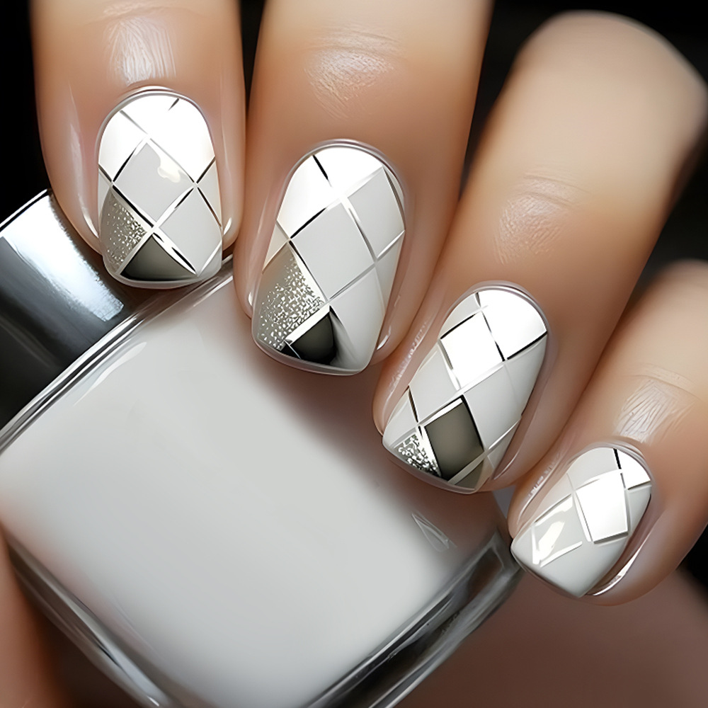 24Pcs Fashion Fake Nails Press – Nail Art Full Design recenzja i cena