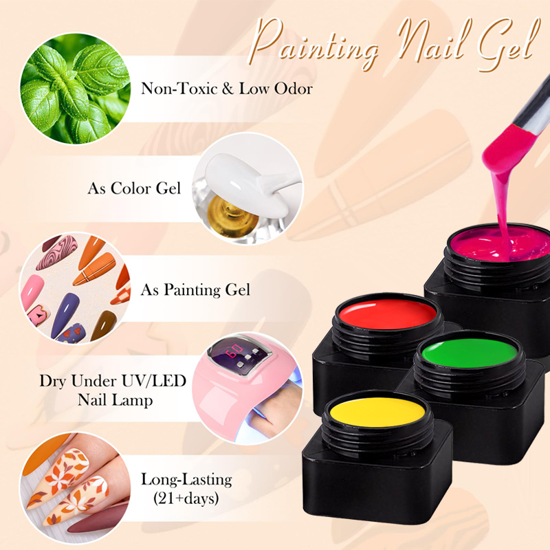 CHUNSHU Painting Gel Semi-soli – Nail Art Full Design recenzja i cena