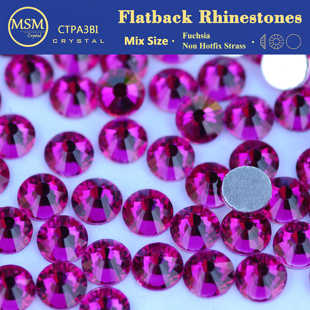 New Fuchsia Non Hotfix Rhinest – Nail Art Fuchsia recenzja i cena