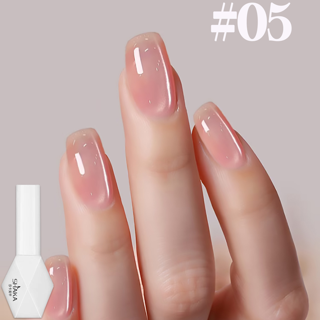 SHAKA 1-12pcs Summer Popular I – Nail Art Cat Eye Pink recenzja i cena