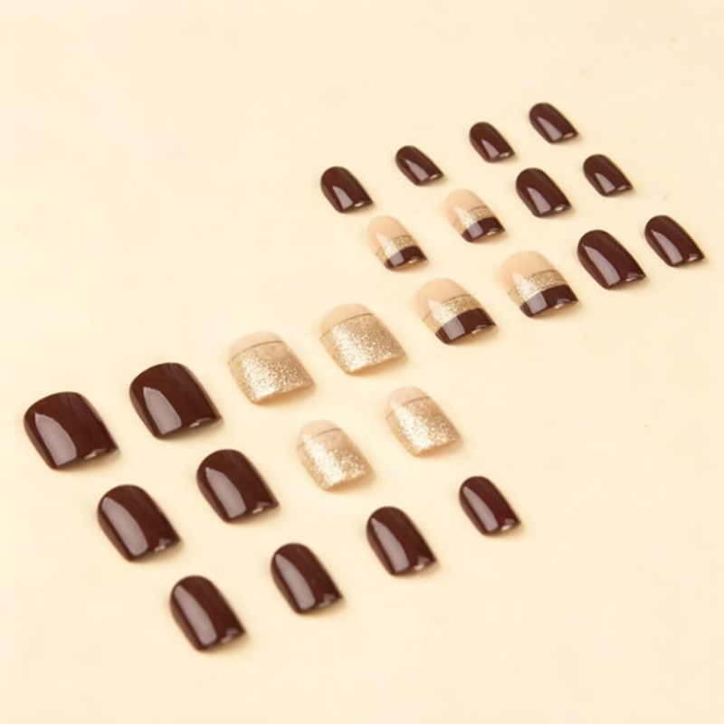 Short Square fake nails for wo – Nail Art Full Design recenzja i cena