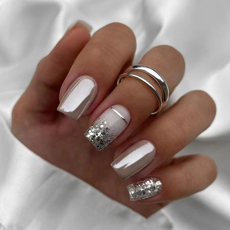 Short Square fake nails for wo – Nail Art Full Design recenzja i cena