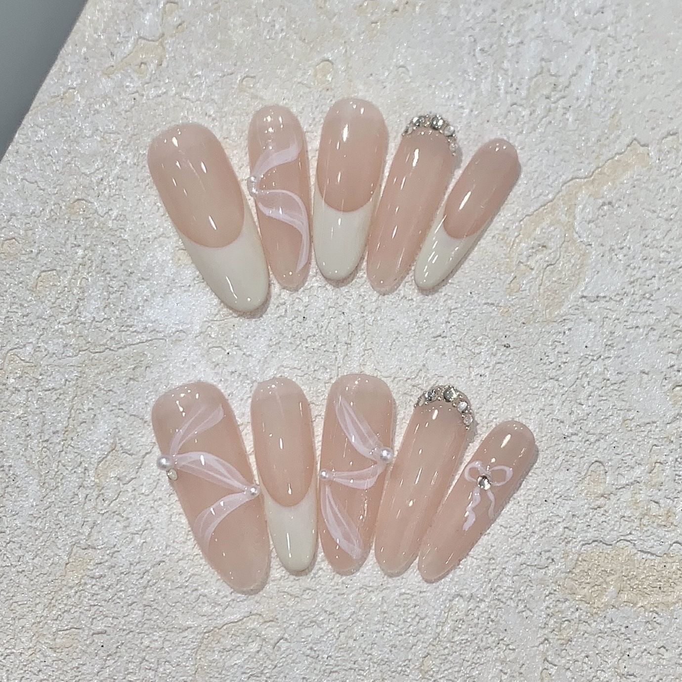 10Pcs Handmade Press on Nails  – Nail Art Full Design recenzja i cena