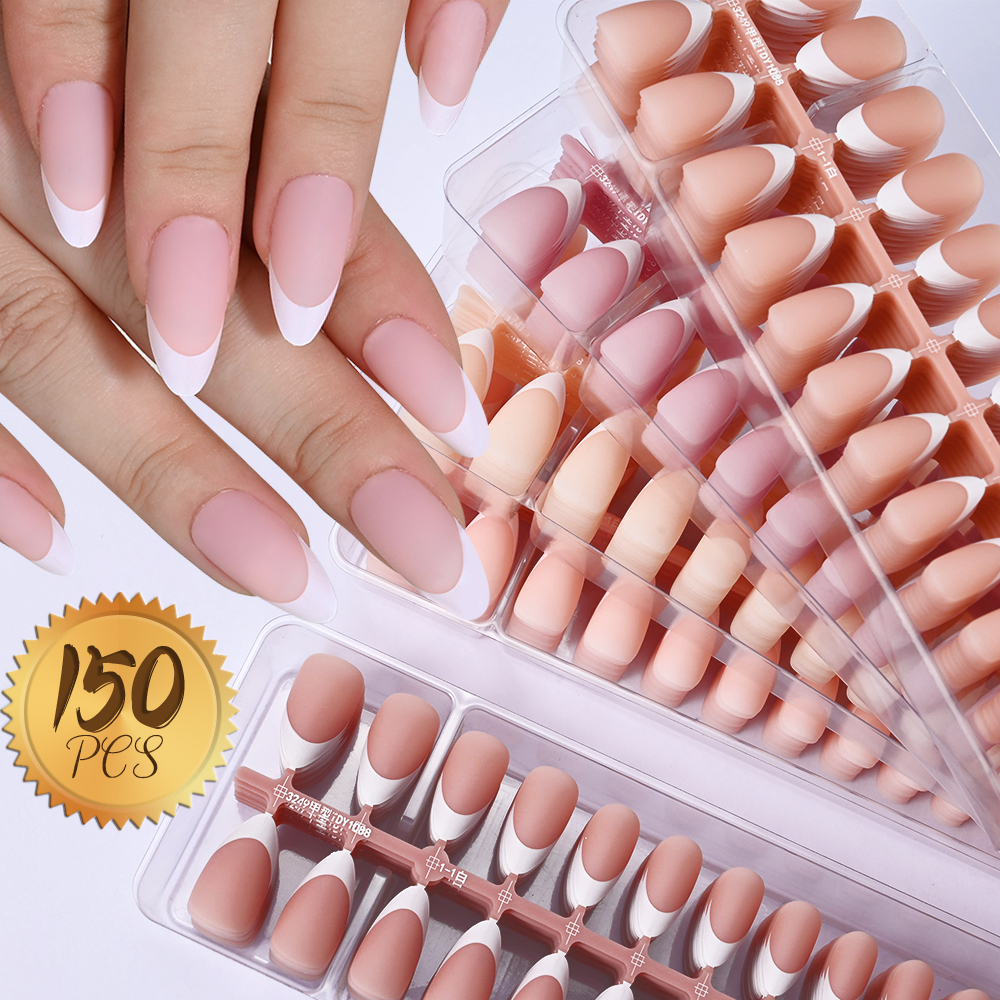 150Pcs French Gel Nail Tips Pr – Nail Art Extension recenzja i cena