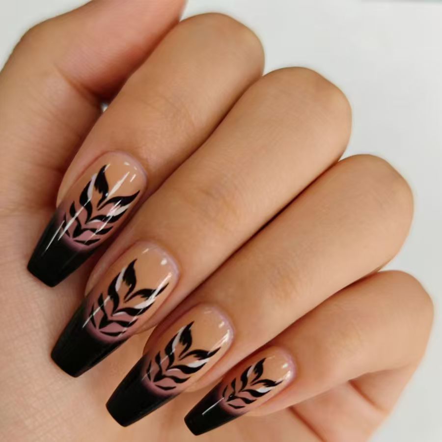 Medium fake nails for women gi – Nail Art Full Design recenzja i cena