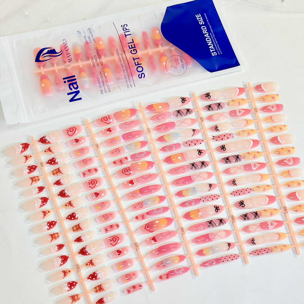 150Pcs/Bag Valentine's Day Fre – Nail Art Ombre recenzja i cena