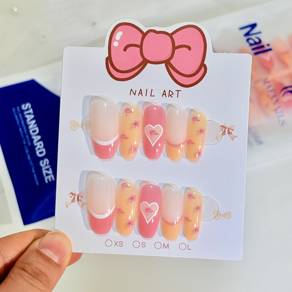 150Pcs/Bag Valentine's Day Fre – Nail Art Ombre recenzja i cena