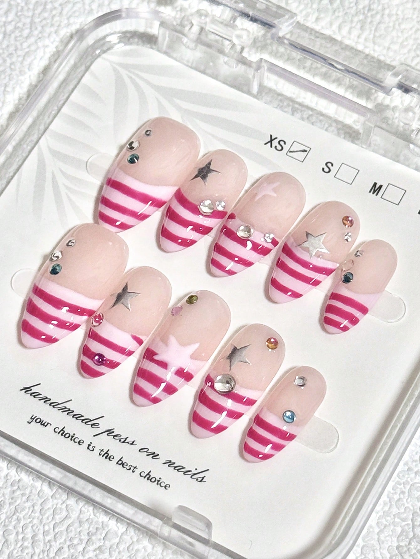 10pcs Minimalist French INS Fr – Nail Art Fuchsia recenzja i cena