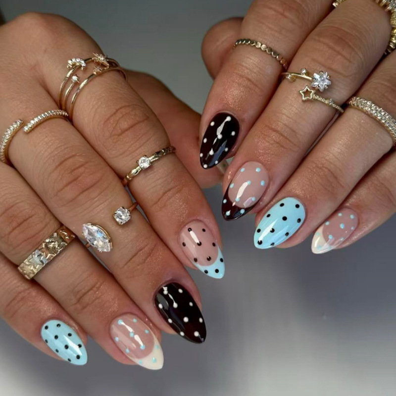 Medium fake nails for women gi – Nail Art Full Design recenzja i cena
