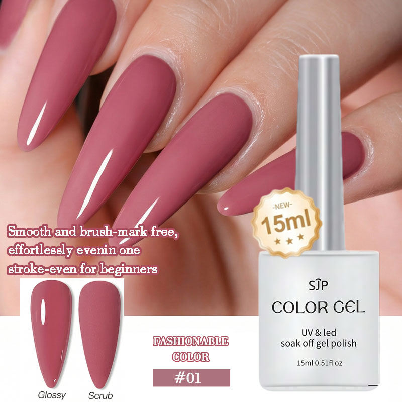 15ml dusty rose pink gel nall  – Nail Art Dusty Pink recenzja i cena