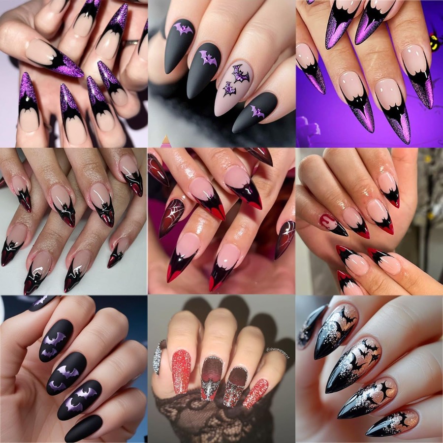 3 Sheets Halloween Nail Sticke – Nail Art French recenzja i cena