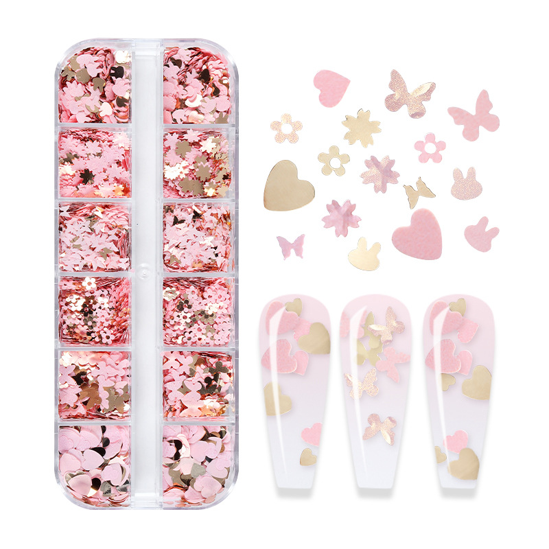 Mix Color Fluorescent Butterfl – Nail Art Extension recenzja i cena