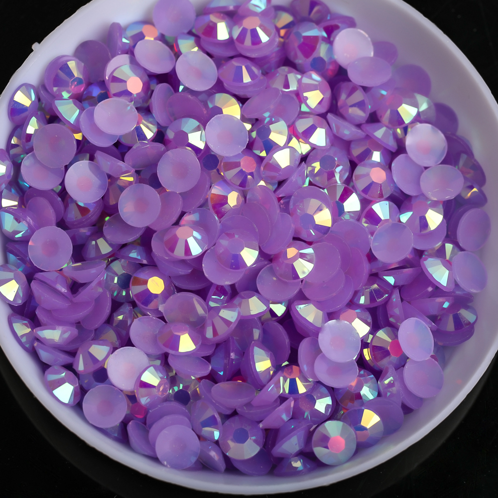 Jelly AB Purple Resin Rhinesto – Nail Art Fuchsia recenzja i cena