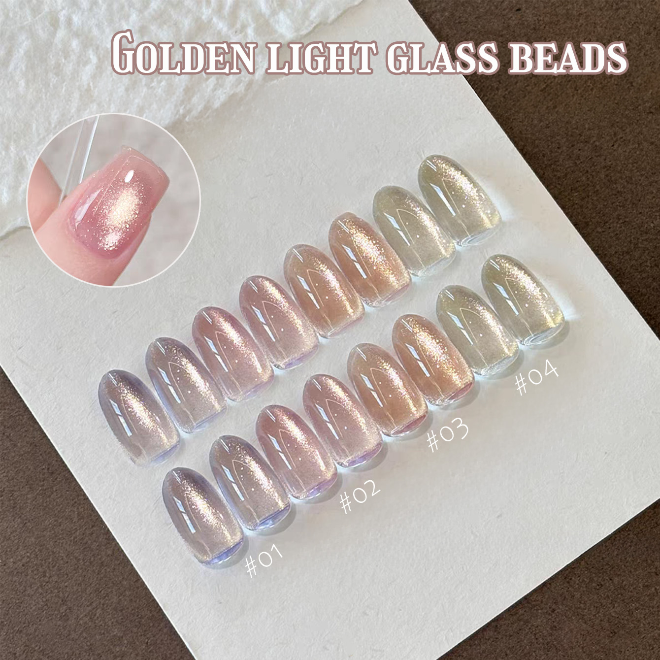 1pcs TC Pink Golden Eye Gel Na – Nail Art Cat Eye Pink recenzja i cena