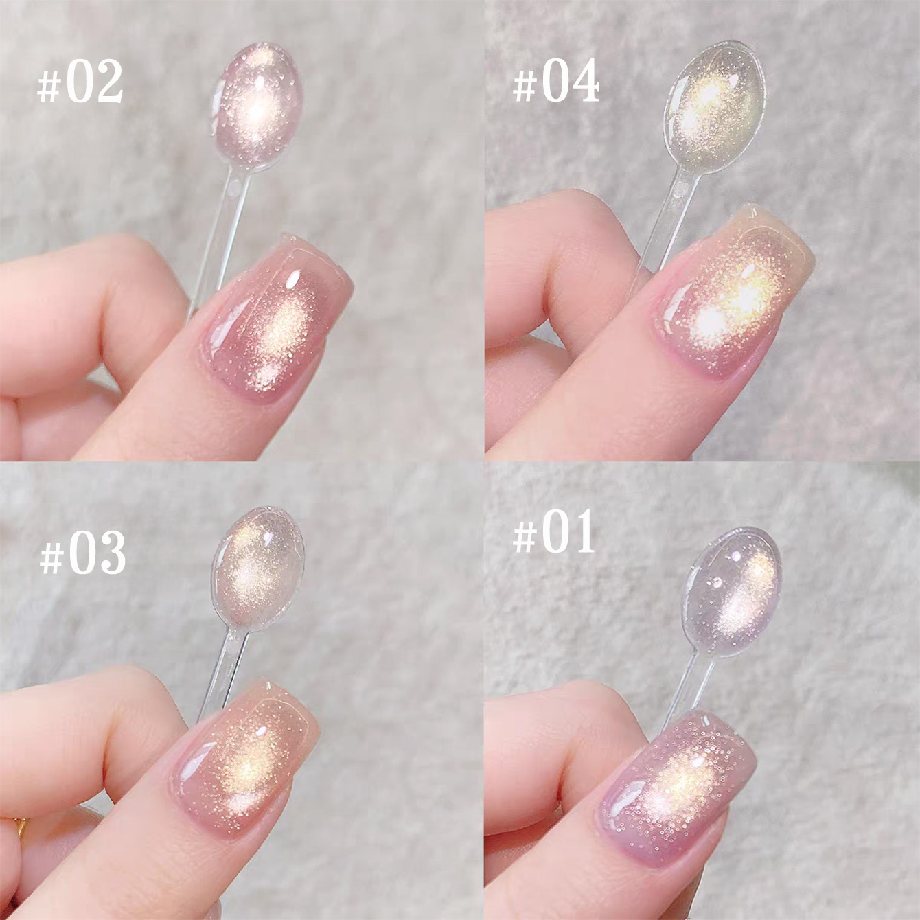 1pcs TC Pink Golden Eye Gel Na – Nail Art Cat Eye Pink recenzja i cena