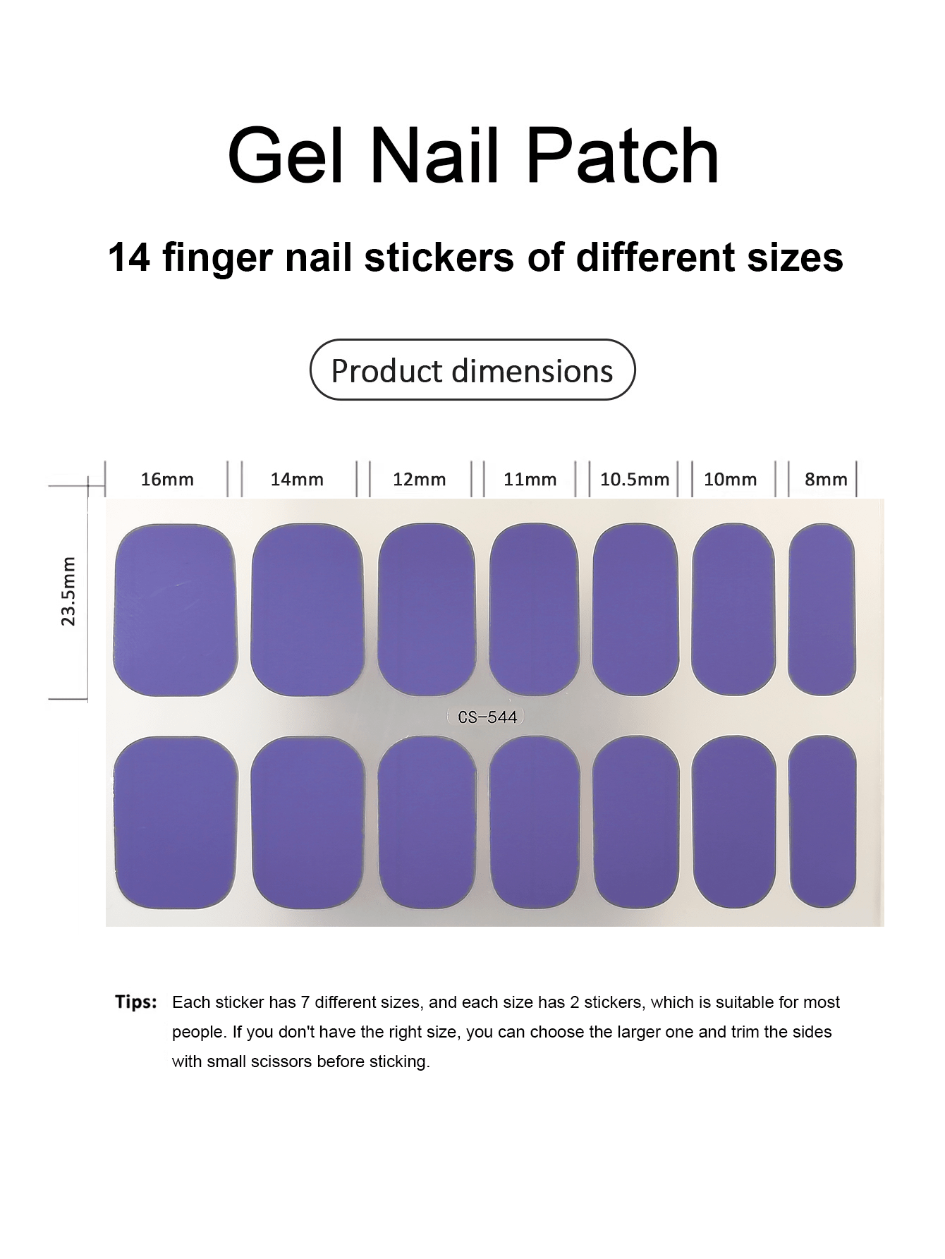 Coral Pink Nail Stickers, Wate – Nail Art Ombre recenzja i cena