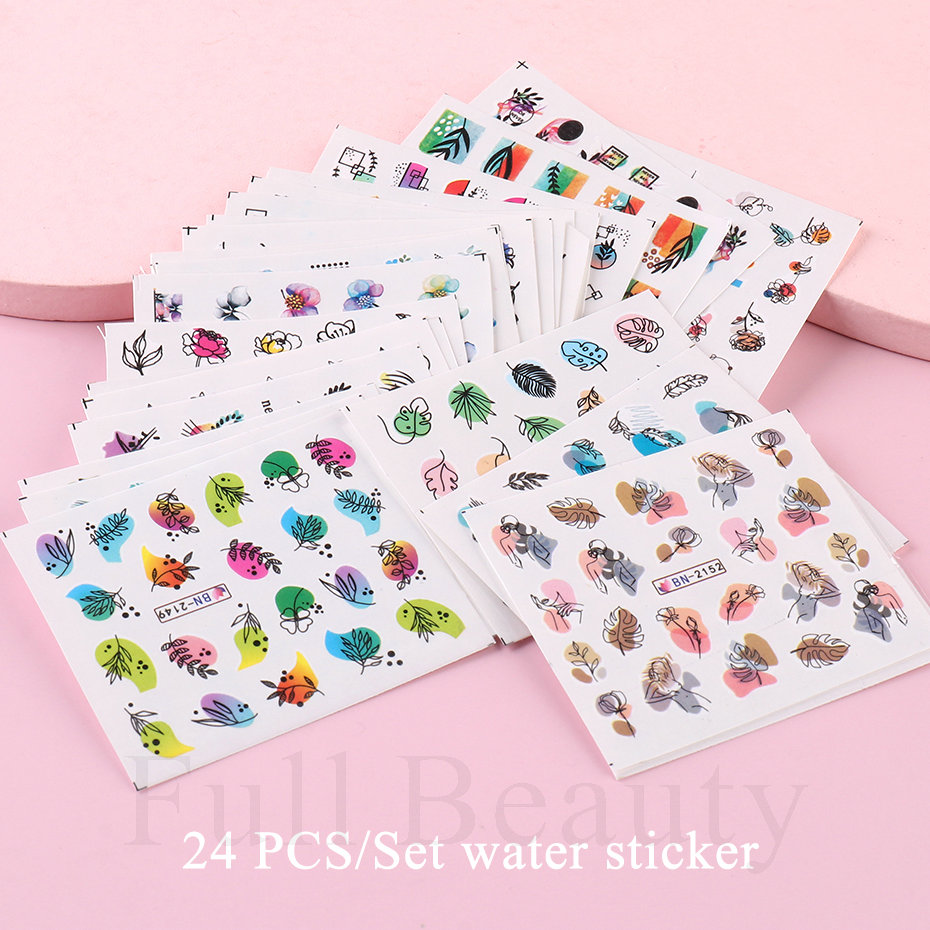24pcs / Set Spring Summer nail – Nail Art Full Design recenzja i cena