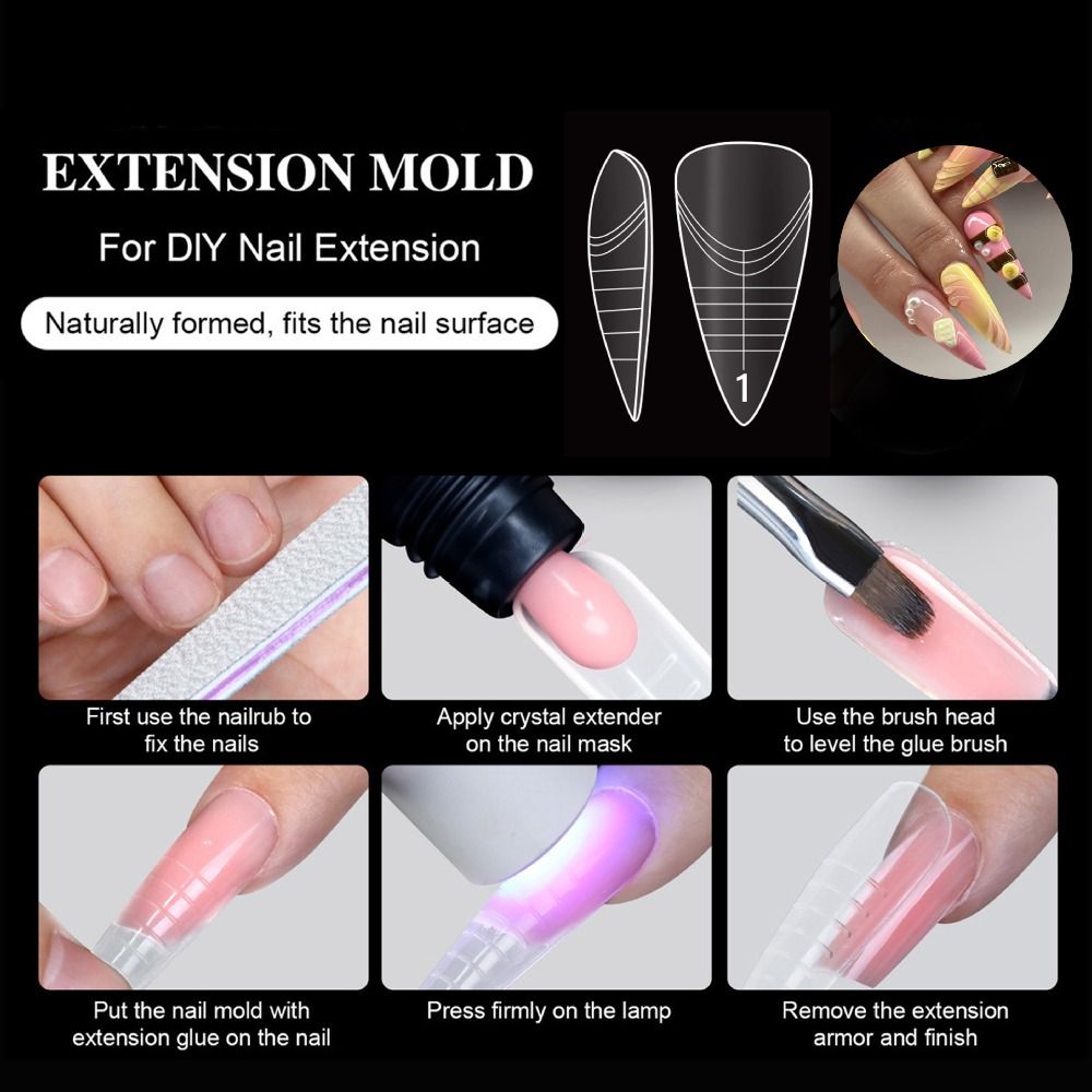 140PCS 14 Sizes French Nail Du – Nail Art Extension recenzja i cena