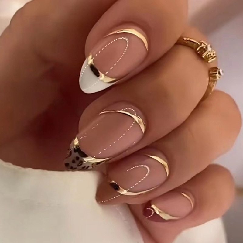 Medium fake nails for women gi – Nail Art Full Design recenzja i cena