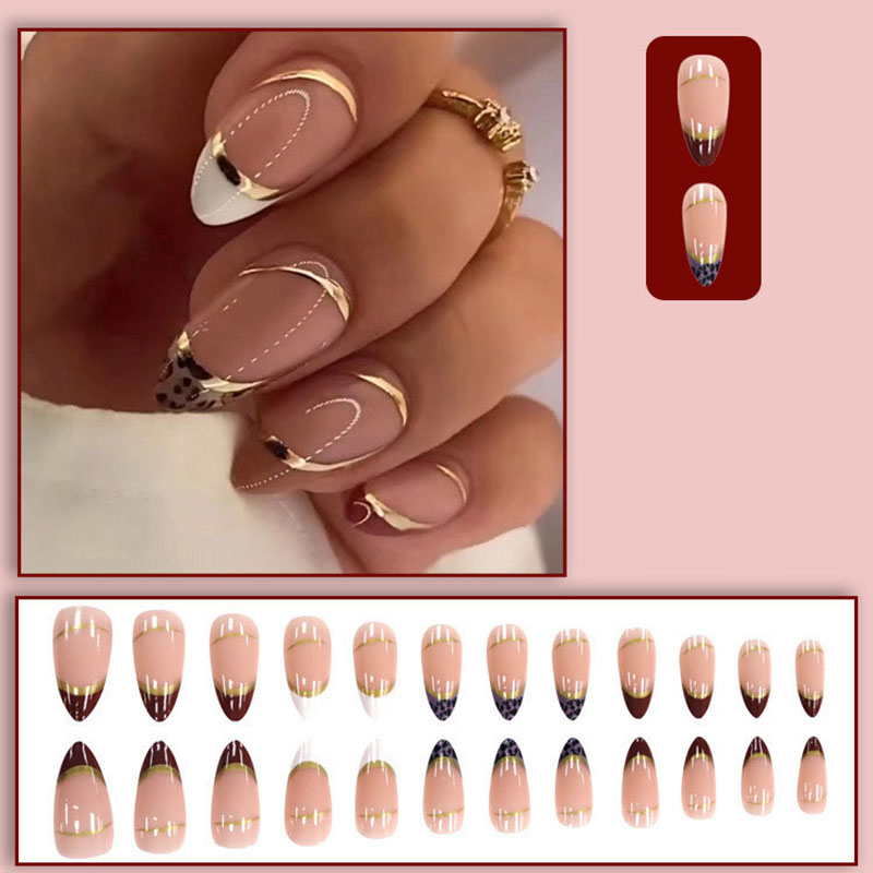 Medium fake nails for women gi – Nail Art Full Design recenzja i cena
