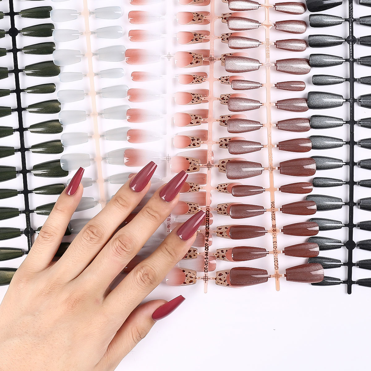 30Pcs Oval Short Pink Press on – Nail Art Ombre recenzja i cena