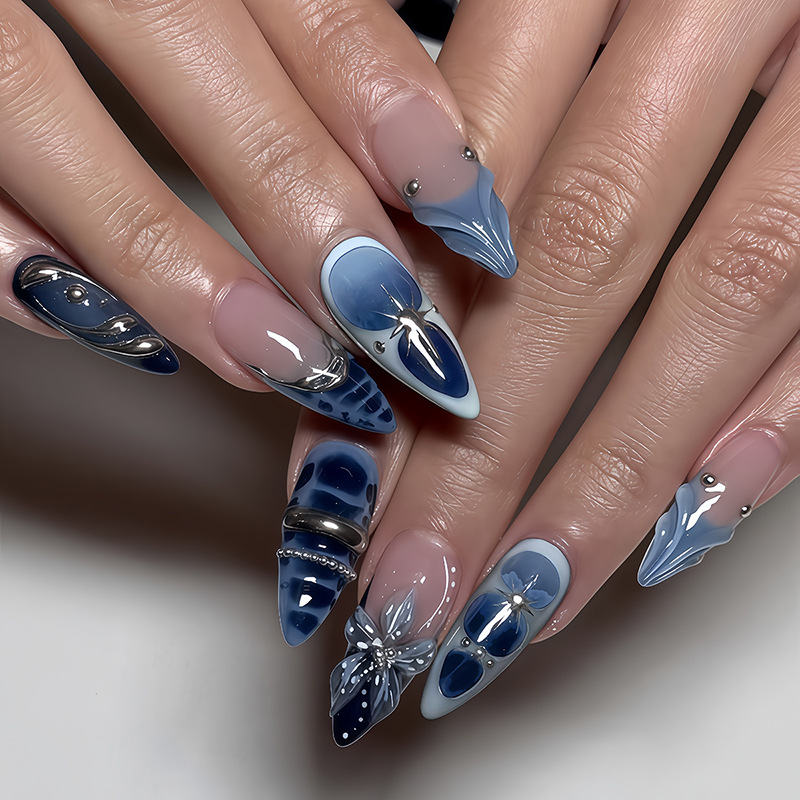24Pcs French Blush Pink Design – Nail Art Full Design recenzja i cena