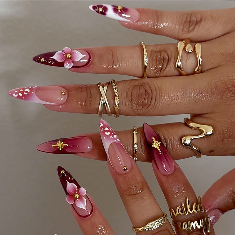 24Pcs French Blush Pink Design – Nail Art Full Design recenzja i cena